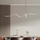 Axyaa Minimalist LED Pendant Lights for Dining Room, Restaurant, and Living Room