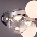 Axyaa Glass Ball Chandeliers: Modern LED Pendant Lights for Stylish Interior Lighting