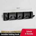Axyaa Door Hooks Towel Hanger Wall Rack Coat Holder Bathroom Kitchen Accessories