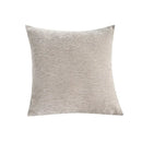 Nordic Chenille Cushion Cover Set by Axyaa - Beige Soft Pillow Case for Sofa
