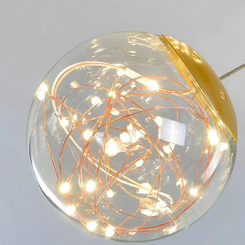 Luxury Crystal Chandelier: Axyaa Living Room Bedroom Ceiling Light