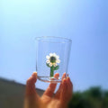 Axyaa 3D Christmas Theme Glass Mug Cup - 300ml - Creative Gift for Girls, Kids, Lovers