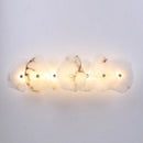 Axyaa Marble LED Wall Lamp Copper Sconce for Parlor Bedroom
