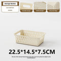 Axyaa Plastic Stackable Storage Baskets for Home Organization