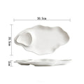 Axyaa Ceramic Salad Dessert Plate Set