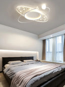 Axyaa Nordic LED Ceiling Light: Modern Minimalist Style for Bedroom and Study Room