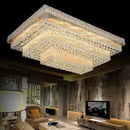 Axyaa Modern Crystal Chandelier and Ceiling Lamp for Living Room and Bedroom