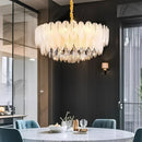 Axyaa LED Chandelier for Modern Home Decoration and Indoor Lighting