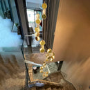 Crystal Chandelier Stair Pendant Lamp Living Room Lighting Axyaa