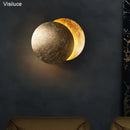 Axyaa Modern Eclipse Moon LED Wall Lamp Wall Sconce