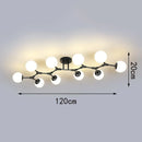Axyaa Dining Room Chandelier Pendant Lights Ceiling Lamps Glamorous Indoor Lighting