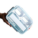 Axya Large Capacity Stainless Steel Insulated Lunch Box for Office Workers.