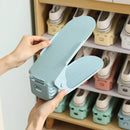Axyaa Adjustable Shoe Organiser - Top & Bottom Compartments, Space-Saving Design