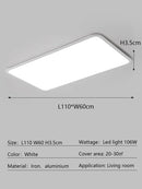 Axyaa Modern Minimalist LED Ceiling Light for Living Room and Bedroom