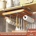Axyaa Under Cabinet Basket Storage Shelf: Kitchen & Office Organizer