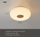 Axyaa Wooden Ceiling Light with Remote Control for Home Decor
