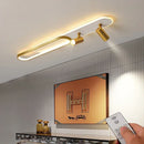 Axya LED Aisle Ceiling Lamp With Spotlight for Modern Home Decor Fixtures