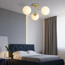 Axyaa Magic Bean LED Glass Ball Chandelier for Home Decor Lighting