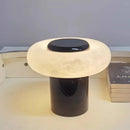Axyaa Marble Table Lamp: Minimalist Modern Luxury Stone Light for Bedroom or Hotel