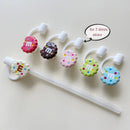 Axyaa Biscuit Straw Toppers for 7-8mm Straws