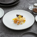 Axyaa Ceramic Steak Plate Set for Molecular Cuisine and Sushi Dish Service