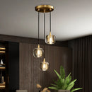 Axyaa Luxury Crystal Rotating Staircase Pendant Lamp - Modern Design