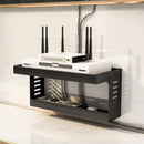 Axyaa Router Rack Shelf 2-layer Storage Holder Seasoning Bottles Kitchen Shelves