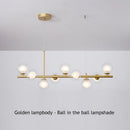 Axyaa LED Ceiling Chandelier: Modern Kitchen Island Pendant Lamp for Home Decor