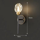 Axyaa Nordic Copper Crystal Chandelier - Luxury LED Pendant Lights