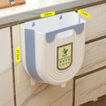 Axyaa Collapsible Hanging Kitchen Trash Can | Compact Waste Bin for Under Sink
