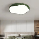 Axyaa Modern Round LED Bedroom Ceiling Lamp, Full Spectrum Dimmable Study Light