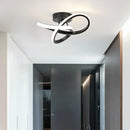 Axyaa LED Aisle Ceiling Light: Modern Nodic Home Lighting for Bedroom, Living Room, Balcony