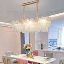 Axyaa Cream Wind Chandelier: Luxury French Crystal Light