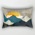 Axyaa Short Plush Rectangular Pillow Cover for Sofa, Car, Living Room - 30x50cm 40x60cm