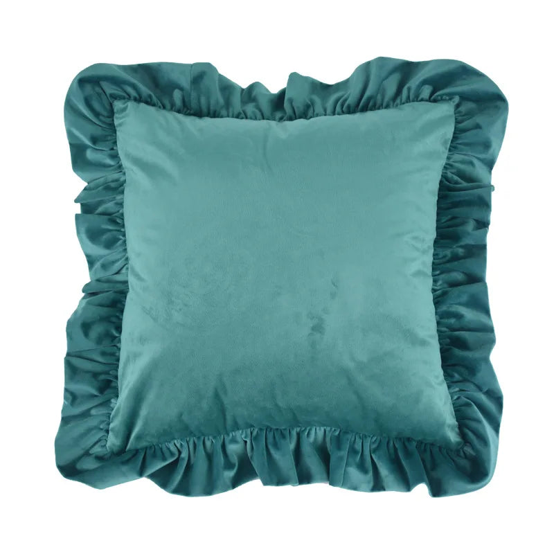 Axyaa Velvet Cushion Covers: Nordic Boho Style Decorative Pillows for Sofa and Bed