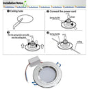 Axya 9W Dimmable LED Downlight for Indoor Spotlighting