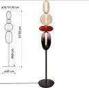 Axyaa Nordic Glass Chandelier Pendant Light - Creative Modern Art Style Home Restaurant Decor