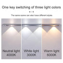 Axyaa Motion Sensor LED Closet Light USB Rechargeable Ultra-thin Kitchen Wardrobe Fixtures