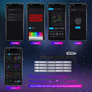 Axyaa Symphony RGB Ambient Car Foot Lights LED Interior Decor Wireless Remote App Control