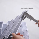 Axyaa Thicker Marble Peel and Stick Backsplash Tiles 12"x12" Self Adhesive for Anyroom