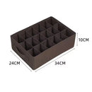 Axyaa Socks Underwear Organizer: Washable Drawer Storage Box for Lingerie, Bras, Socks, Leggings
