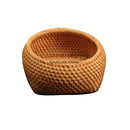 Axya Handmade Rattan Woven Tea Box and Accessories