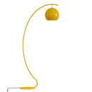 Axyaa Nordic Retro Yellow LED Floor Lamp for Modern Living Room and Bedroom