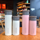 Axyaa Insulated Stainless Steel Tea Thermos Water Bottle - 350/500ML