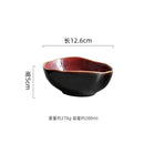 Axyaa Flame-Killed Ceramic Soup Pasta Salad Serving Bowls Set