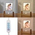 Axyaa Custom Portrait Music Night Light with Song - Romantic Anniversary Gift
