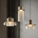 Axyaa Cracked Glass Pendant Light for Modern Indoor Decor