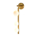 Axya Golden Black Metal Sconces LED Wall Light for Corridor Bathroom Bedside Lamp