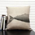 Axyaa Shark Dinosaur Linen Cushion Cover Throw Pillow Case 45x45cm