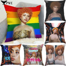 Axyaa Ice Spice Pillowcase 40x40cm Cushion Cover for Sofa, Anime Body Pillow Cover